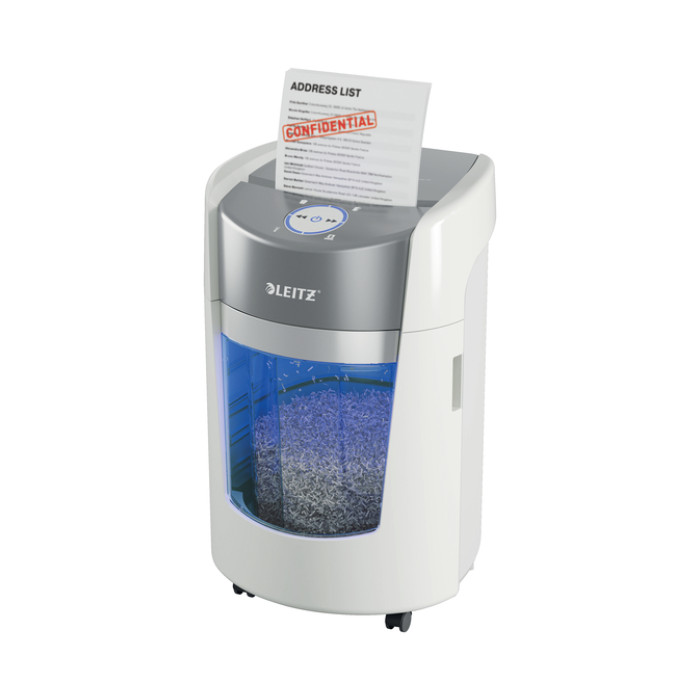 Papiervernietiger Leitz IQ OptiMax 350 Small Office P5 snippers 2x15mm
