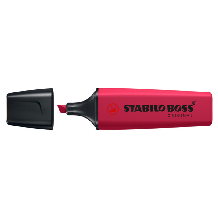 Markeerstift STABILO Boss 70/250 Wildflower bourgogne