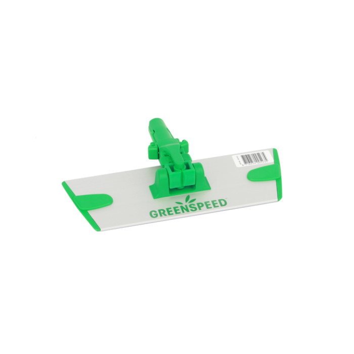 Vlakmopplaat Greenspeed Q-line Velcro 23cm groen