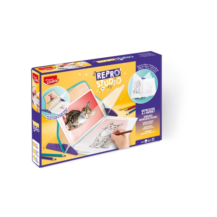 Tekentoestel Maped Creativ Repro'Studio set à 26 delen