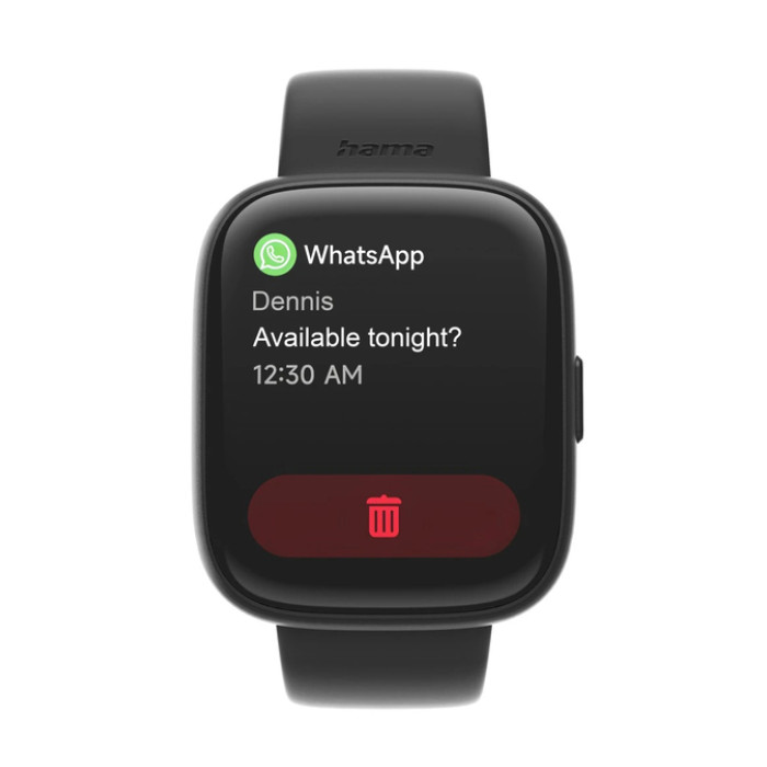 Smartwatch Hama 4000 zwart