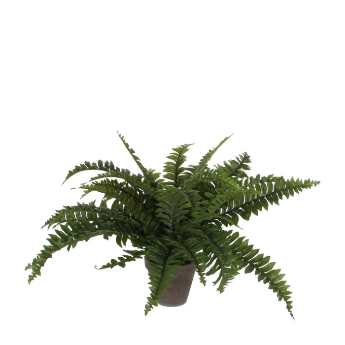 Kunstplant Mica Boston varen groen in pot Ø50cm 42cm