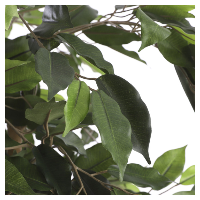 Kunstplant Mica Ficus groen in plastic pot Ø85 150cm