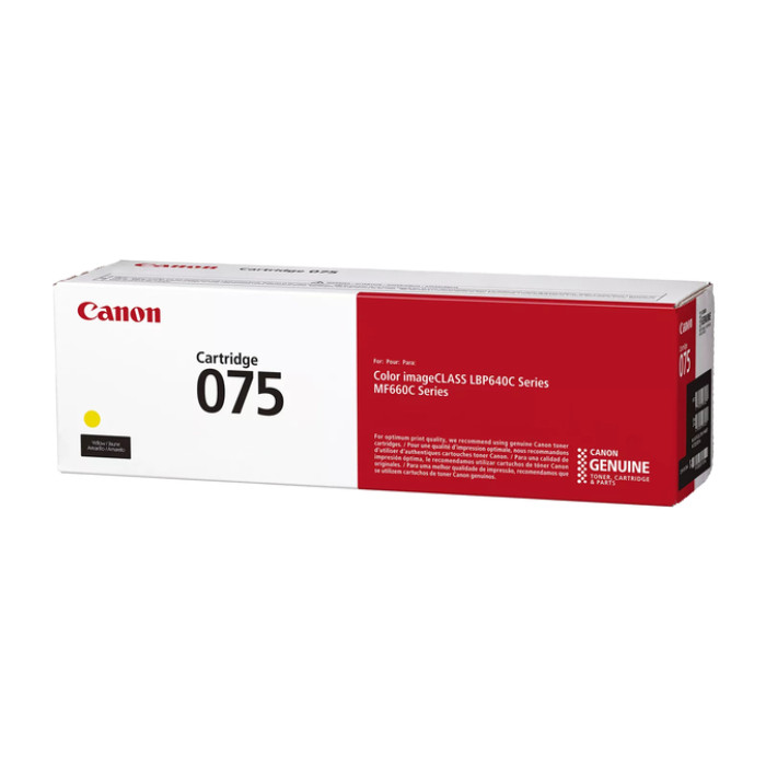 Tonercartridge Canon 075Y geel