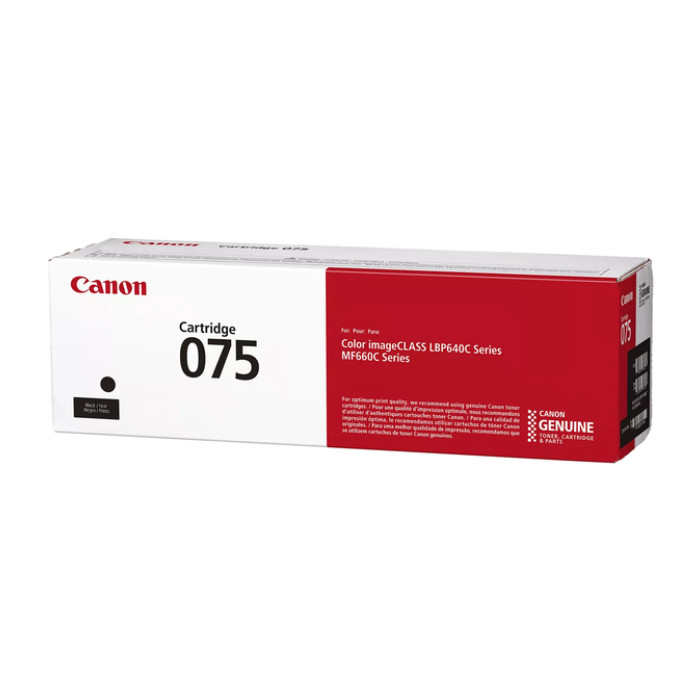 Tonercartridge Canon 075BK zwart