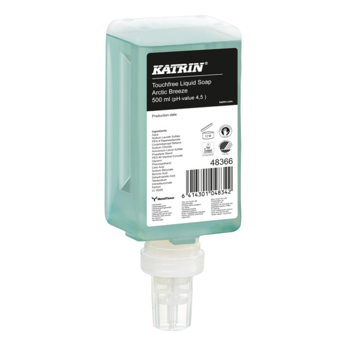 Handzeep Katrin vloeibaar touchfree 500ml Arctic Breeze 48366