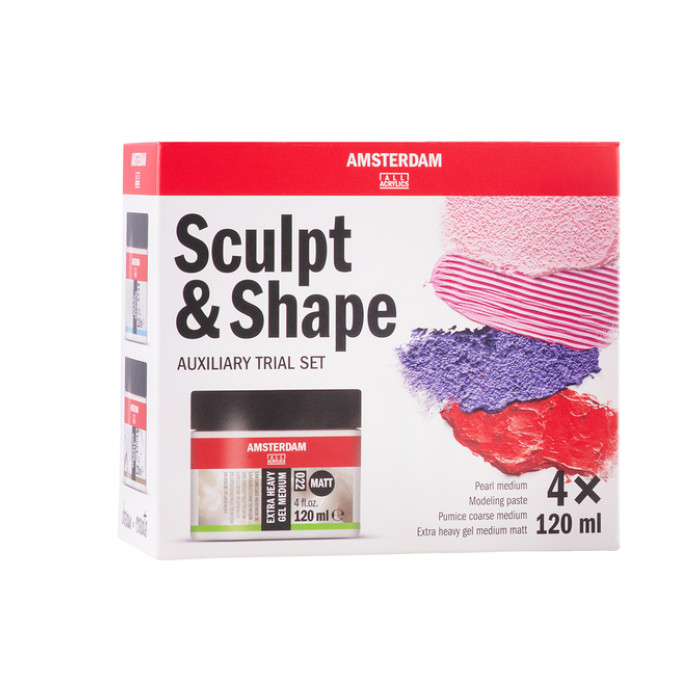 Mediumset Amsterdam Mini Sculpt & Shape set à 4 stuks 120ml