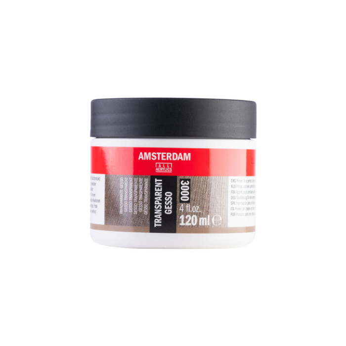 Gesso Amsterdam Mini 3000 120ml transparant