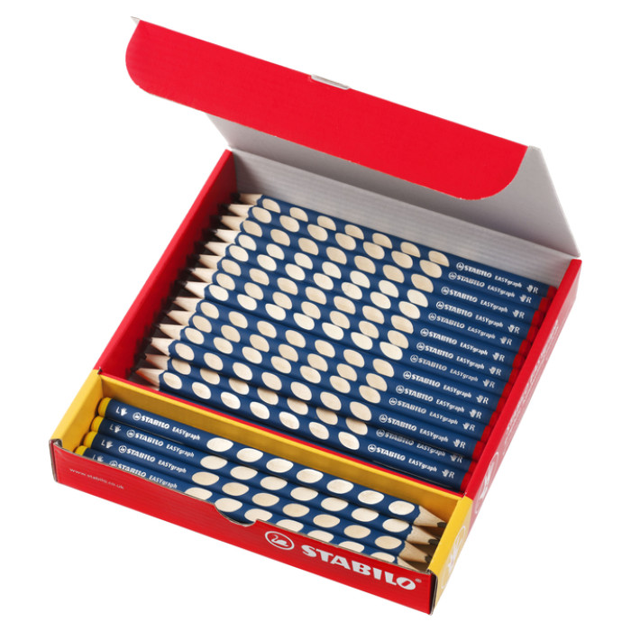 Potlood STABILO Easygraph grafiet 321 HB classpack à 48 stuks
