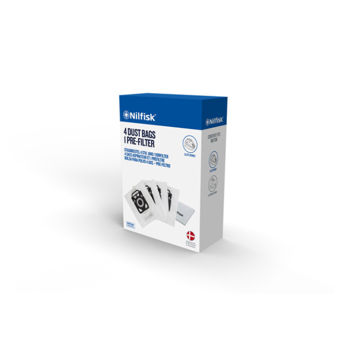 Stofzuigerzak Nilfisk standard Elite Extreme King 4 stuks