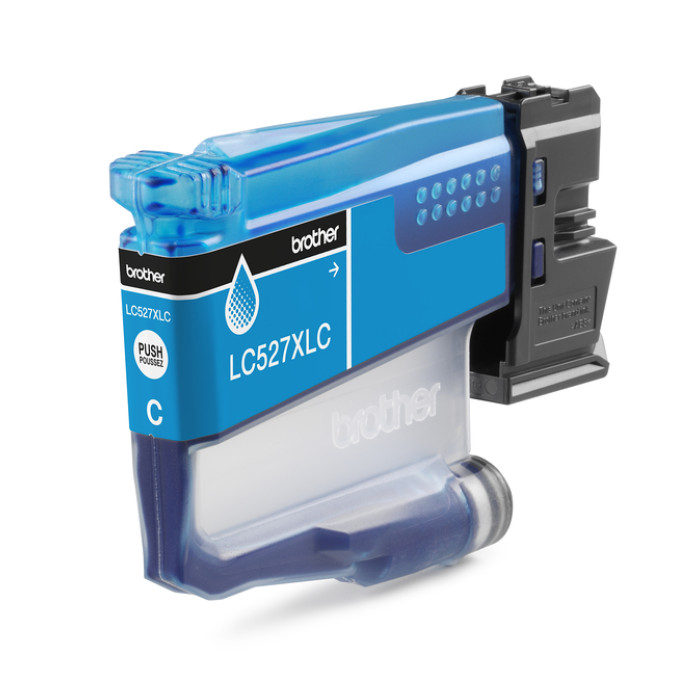 Inktcartridge Brother LC-527XLC blauw