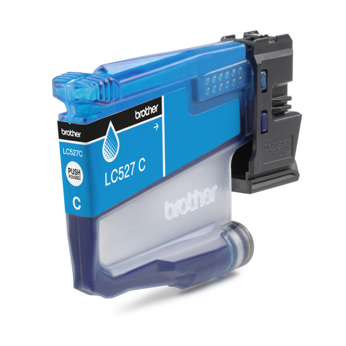 Inktcartridge Brother LC-527C blauw