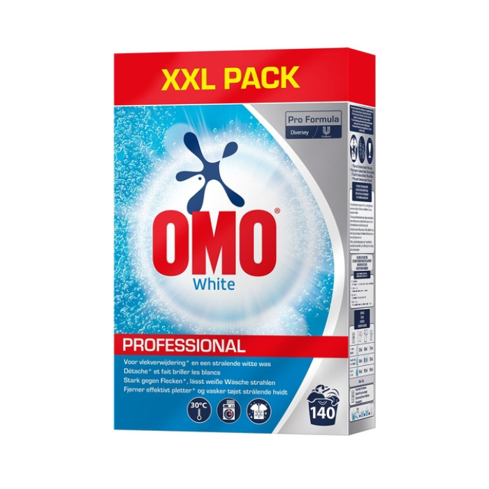 Wasmiddel Omo Pro Formula poeder wit 7kg 140 scoops