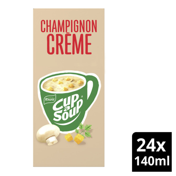 Cup-a-Soup Knorr champignon crème 24x140ml