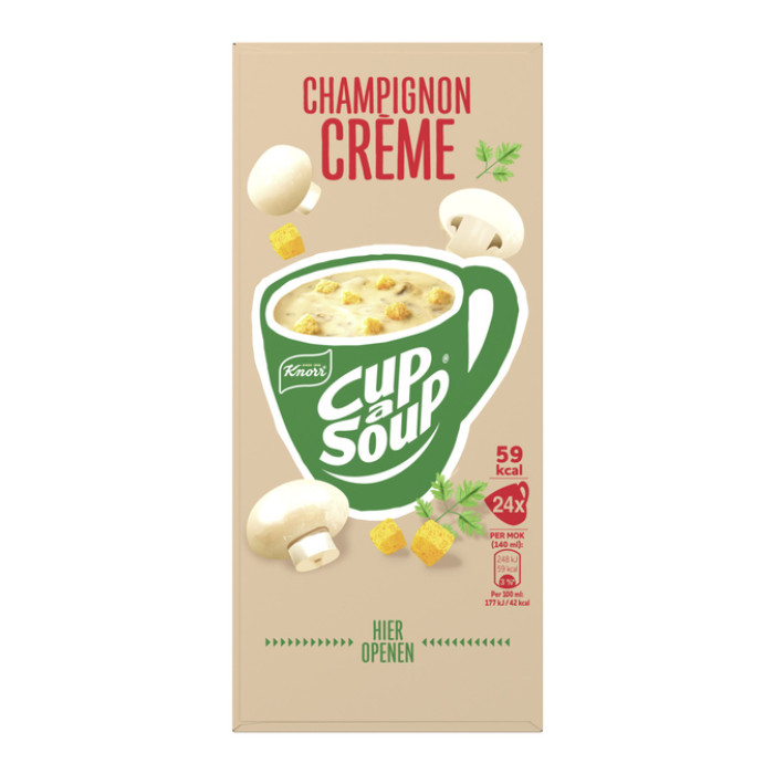 Cup-a-Soup Knorr champignon crème 24x140ml