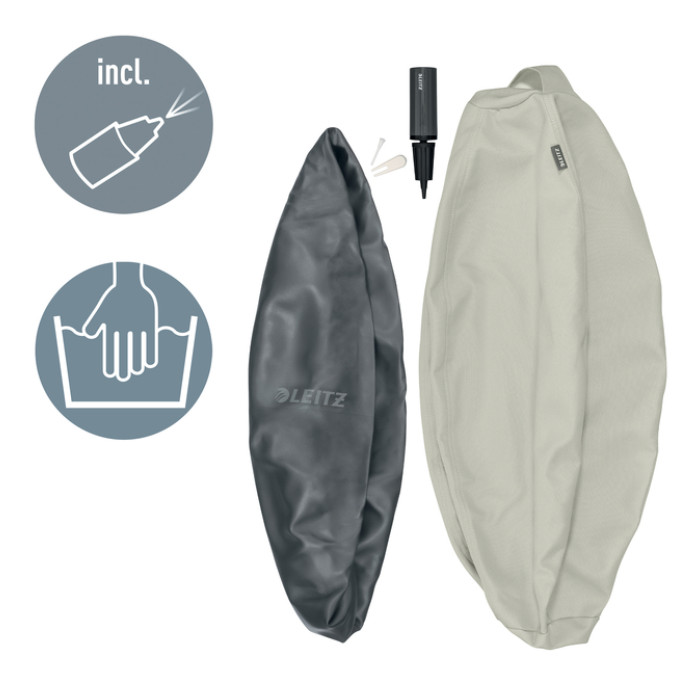 Actieve zitbal Leitz Ergo 65cm anti-rol design