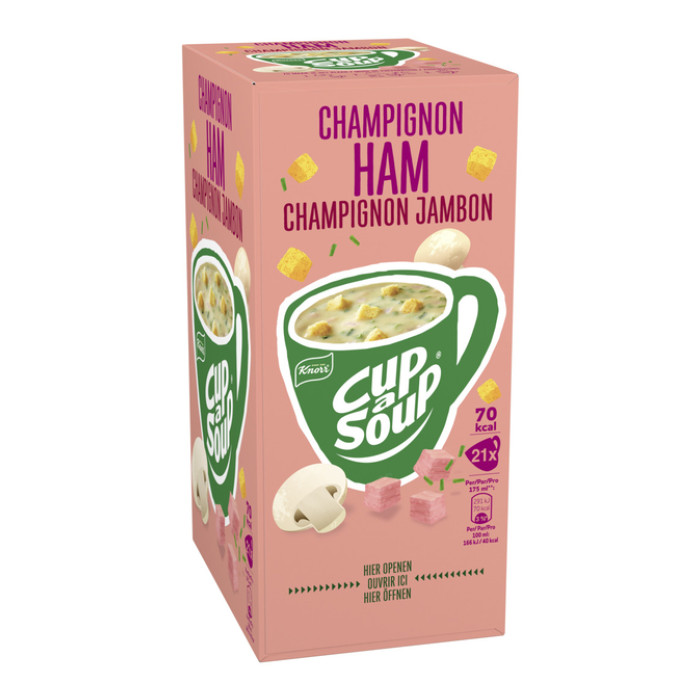 Cup-a-Soup Knorr champignon ham 21x175ml