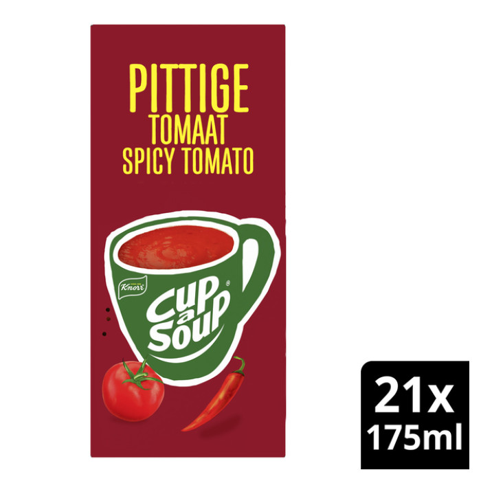 Cup-a-Soup Knorr pittige tomaat 21x175ml