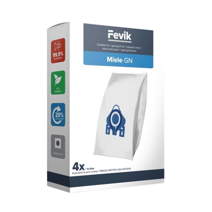 Stofzuigerzak Cleaninq Miele G/N 3-D Pro 4 stuks