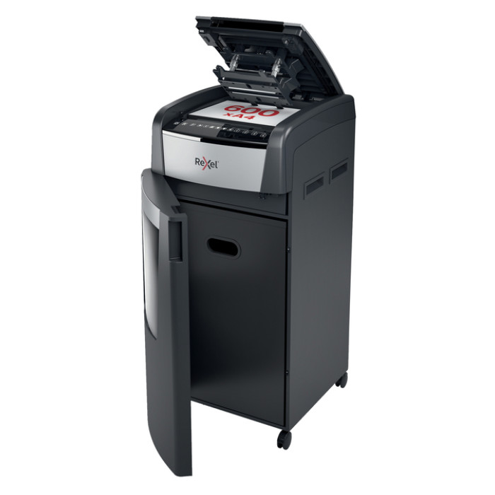 Papiervernietiger Rexel Optimum Auto+ 600X P4 snippers 4x30mm