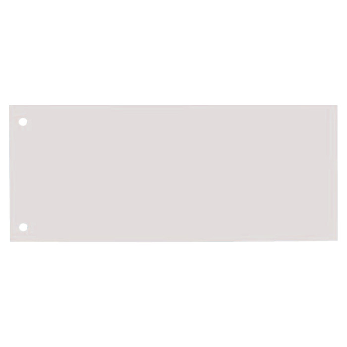 Scheidingsstrook Qbasic 225x120mm 50 stuks wit