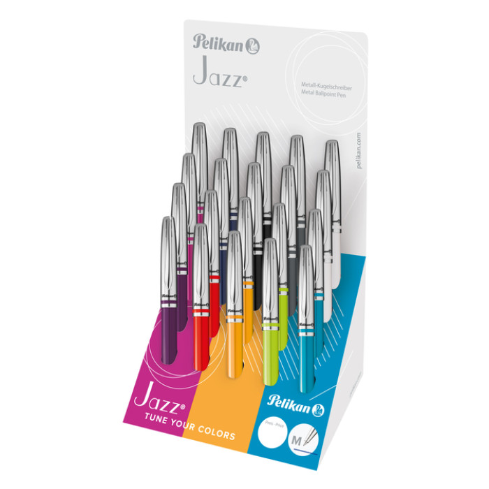 Balpen Pelikan Jazz Classic K35CD-20 medium assorti