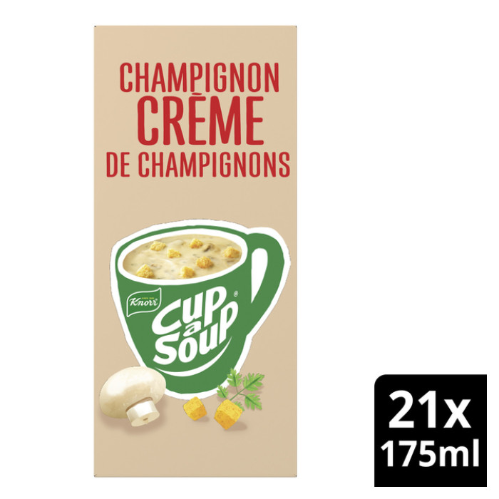 Cup-a-Soup Knorr champignon crème 21x175ml