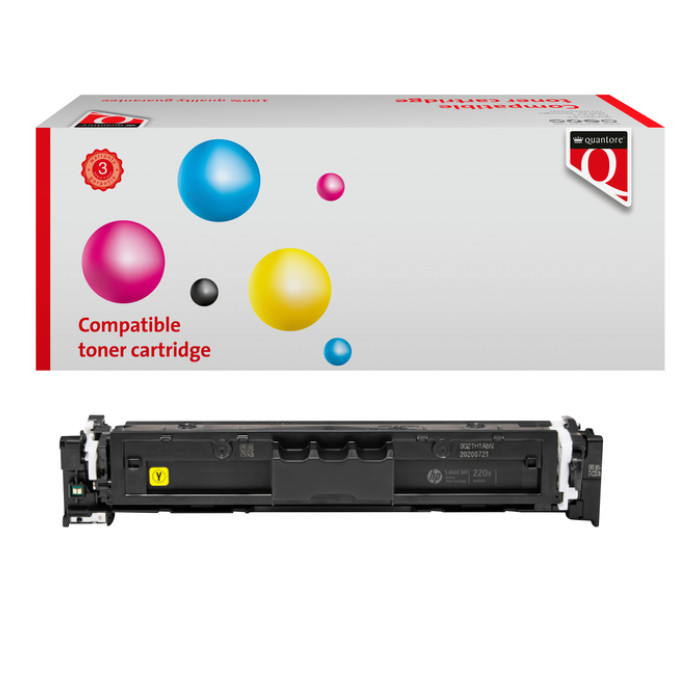 Tonercartridge Quantore alternatief tbv HP W2202X geel