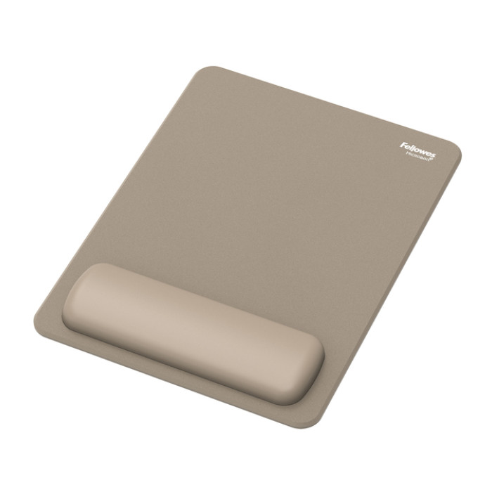 Muismat met polssteun Fellowes Breyta XL zand