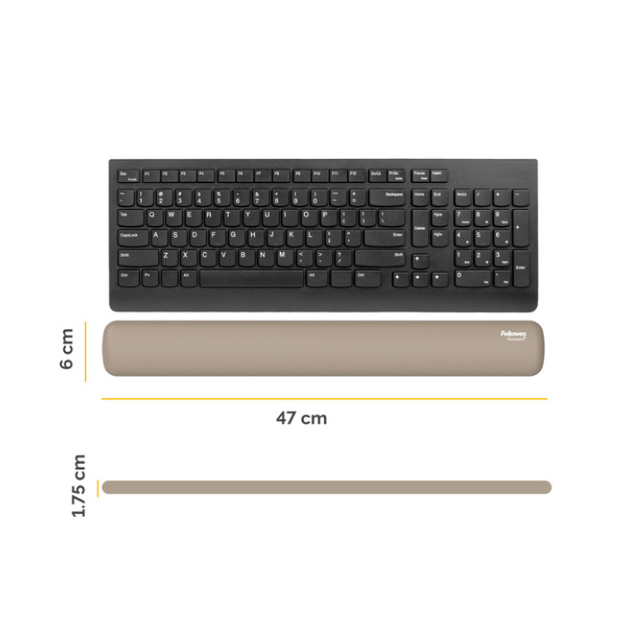 Polssteun Fellowes Breyta zand