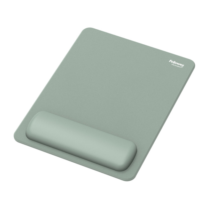 Muismat met polssteun Fellowes Breyta XL saliegroen