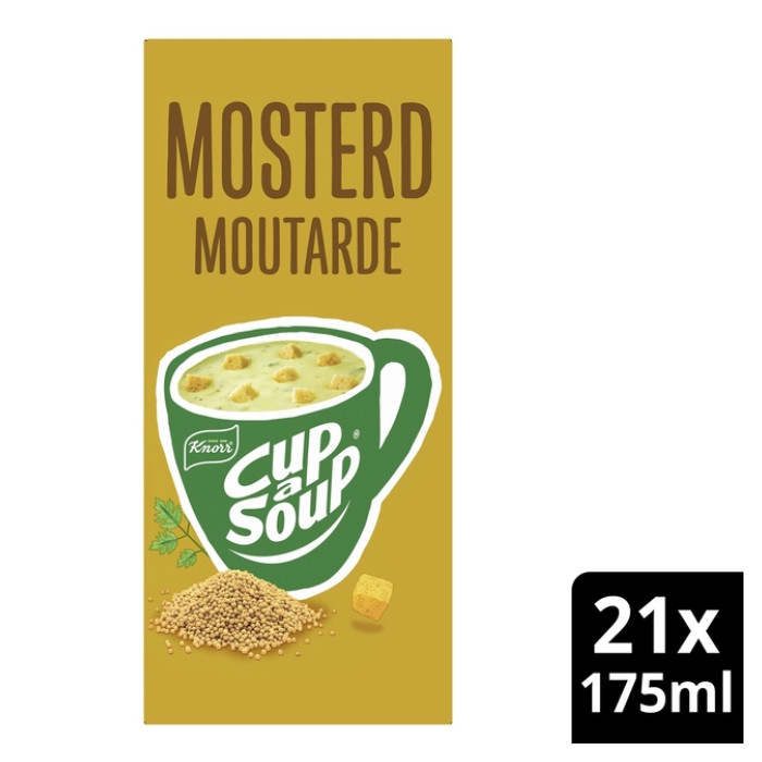Cup-a-Soup Knorr mosterd 21x175ml