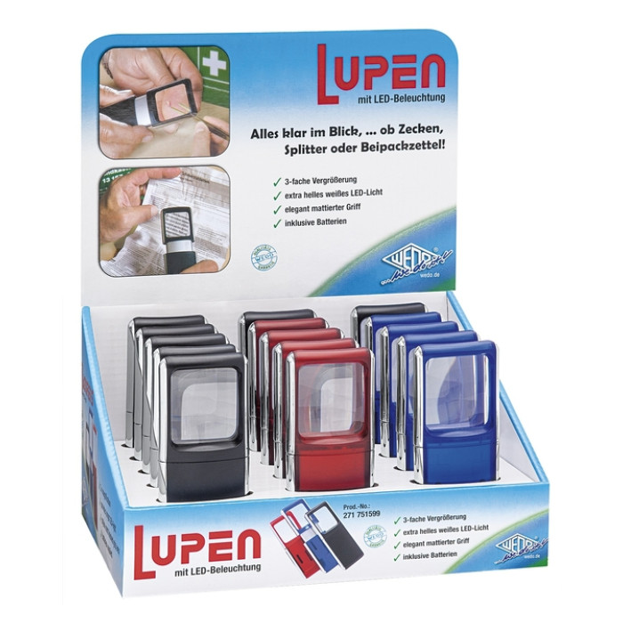 Loep WEDO met led-verlichting