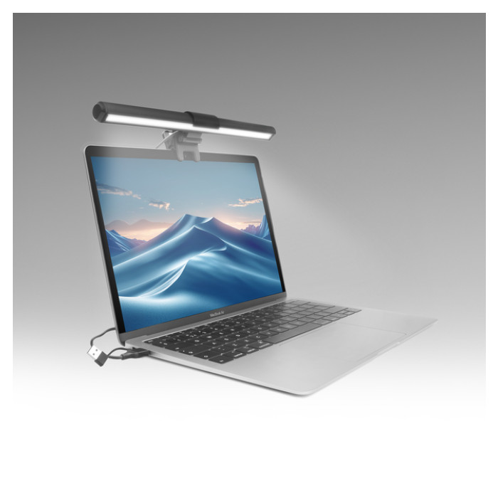 Laptoplamp ACT Clip-on led dimbaar USB