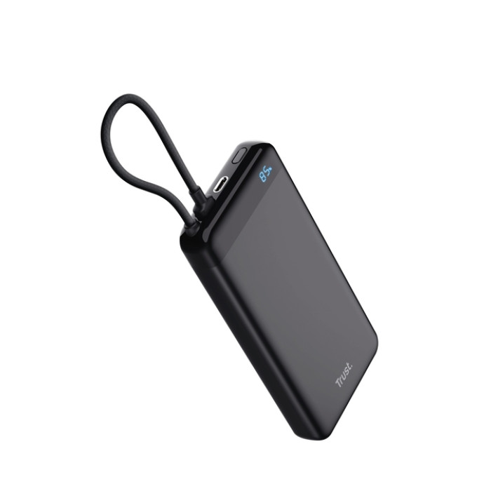 Powerbank Trust Fiera 20.000 met kabel