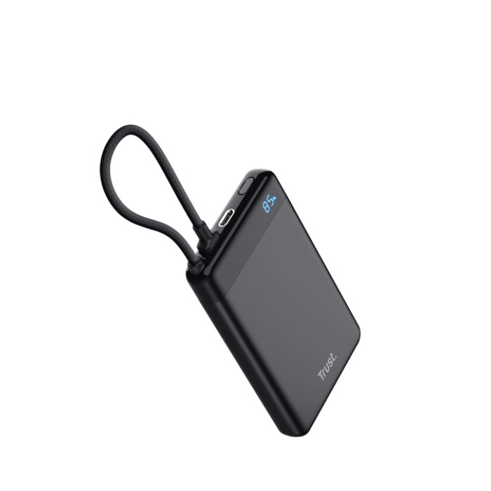 Powerbank Trust Fiera 10.000 met kabel