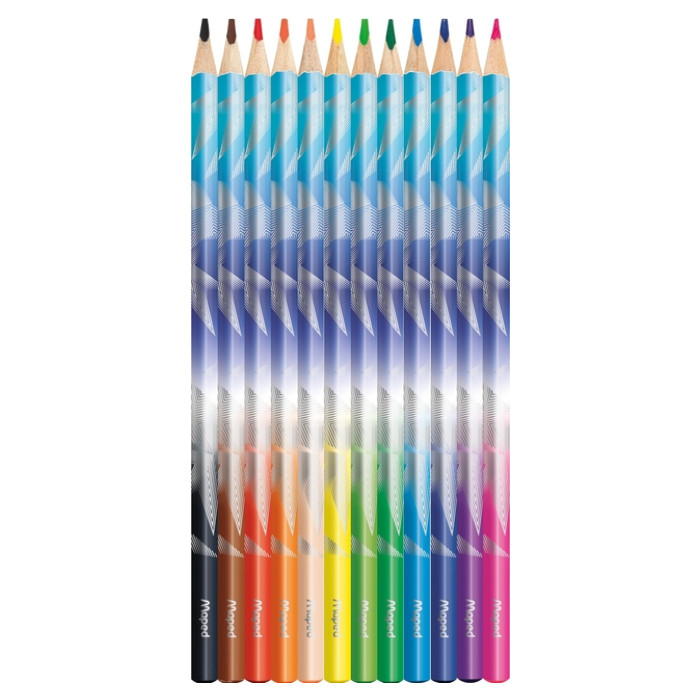 Kleurpotlood Maped Arctic Vibes set à 12 kleuren