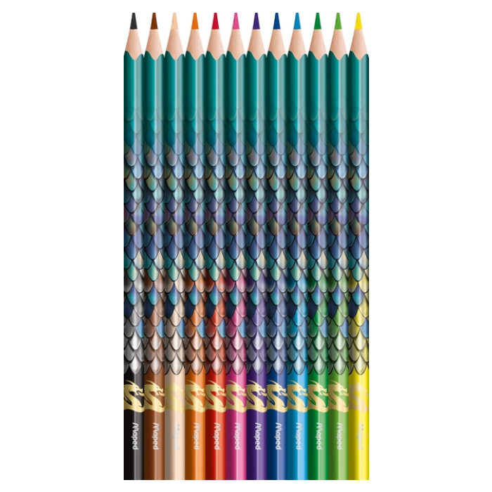 Kleurpotlood Maped Dragon set à 12 kleuren
