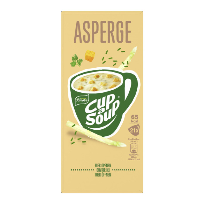 Cup-a-Soup Knorr asperge 21x175ml