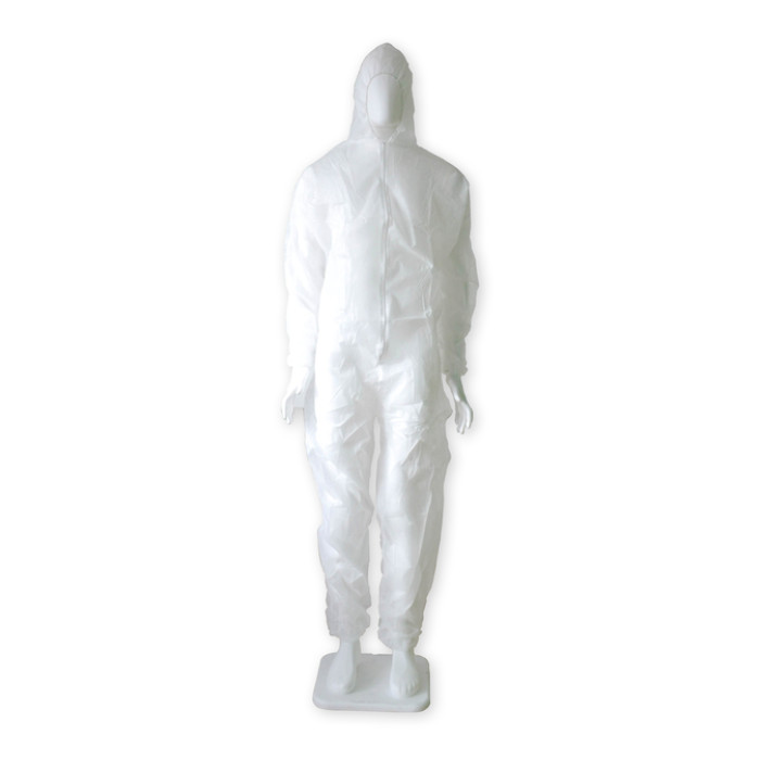 Coverall Hynex non-woven XL wit PP rits