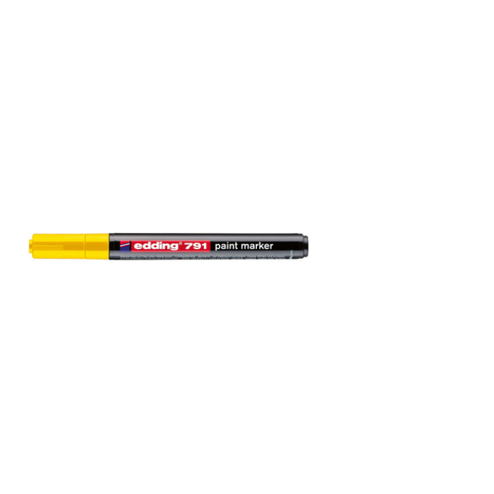 Paintmarker edding 791 op alcoholbasis 1-2mm geel