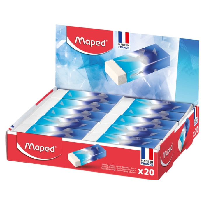 Gum Maped Arctic Vibes display a 20 stuks blauw