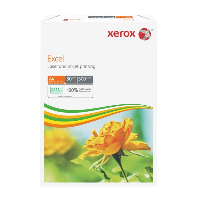 Kopieerpapier Xerox Excel A4 80gr wit 500 vel