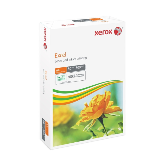 Kopieerpapier Xerox Excel A4 80gr wit 500 vel