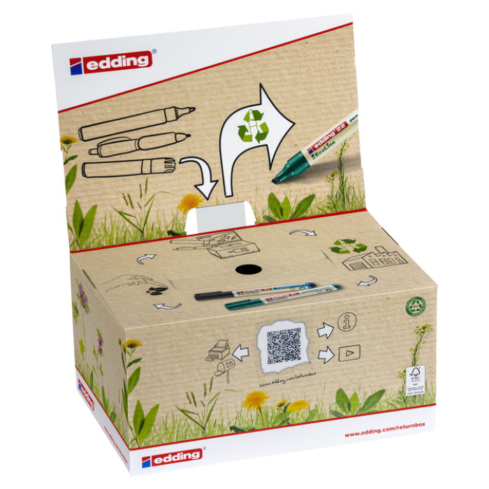 Retourbox edding Benelux