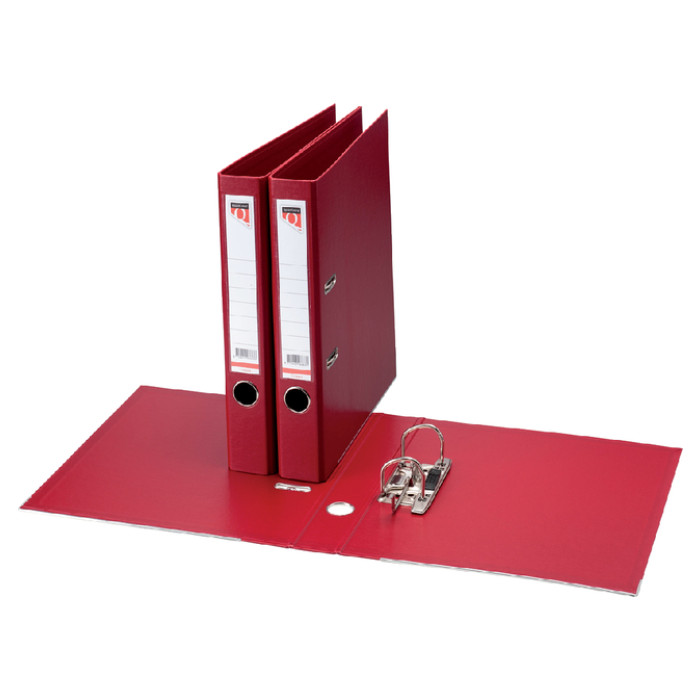 Ordner Quantore A4 50mm PP donkerrood