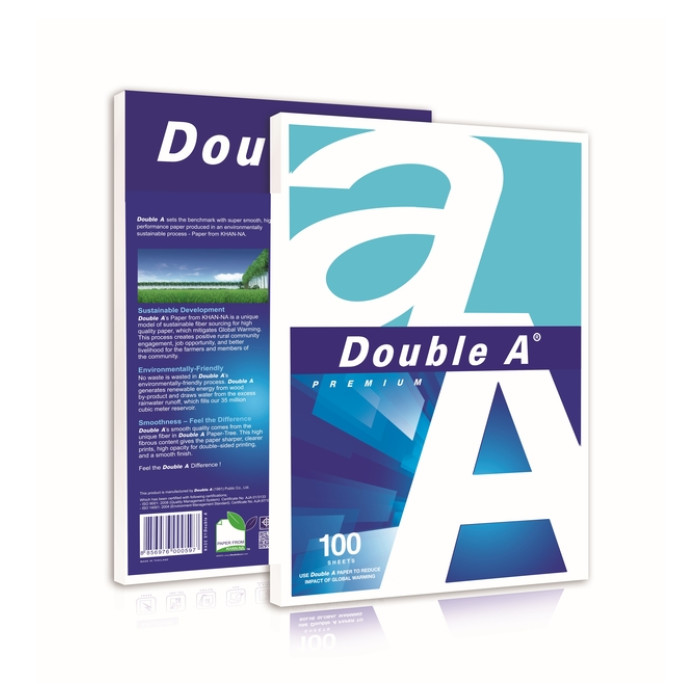 Kopieerpapier Double A Premium A4 80gr wit 100 vel