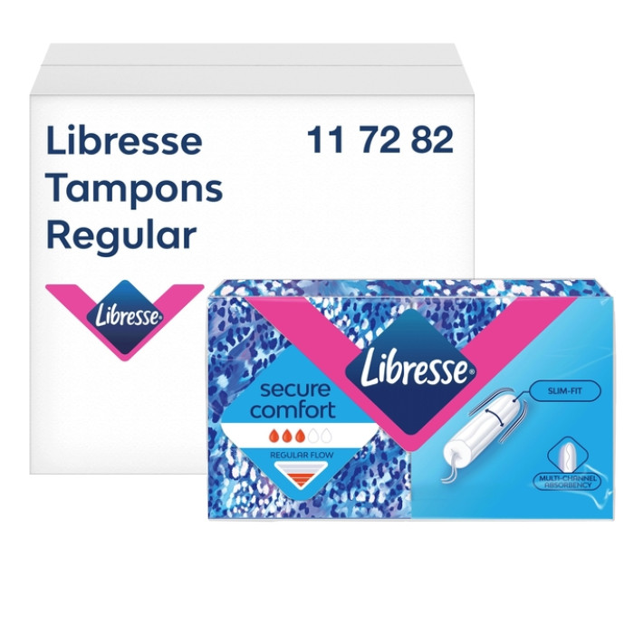 Tampon Libresse P3 Discreet Regular 384 stuks