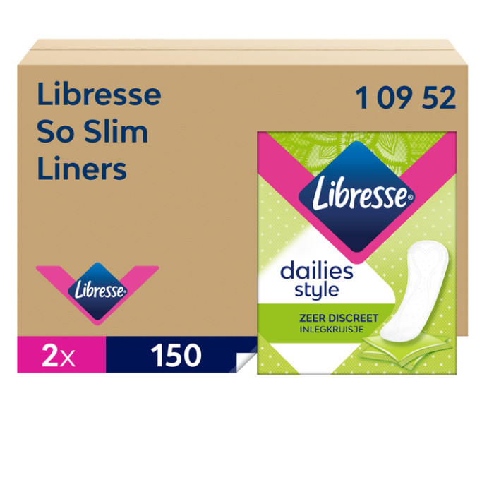 Inlegkruis Libresse P2 So Slim 150 stuks