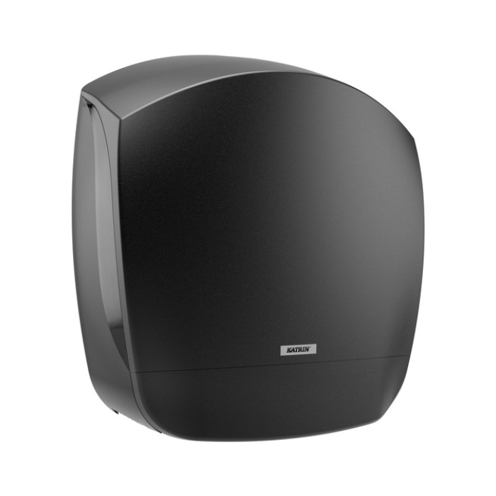 Toiletpapierdispenser Katrin Gigant L jumbo groot zwart 82186